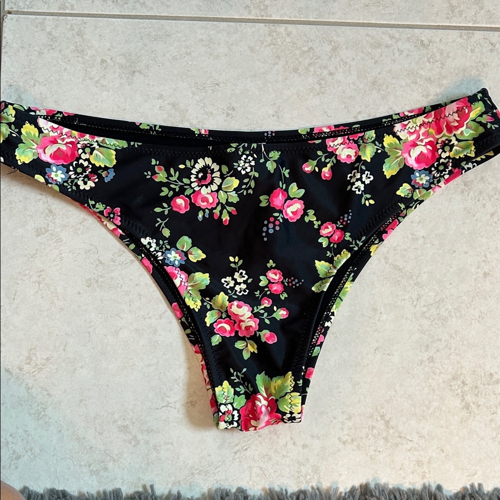 Floral Bikini Bottom